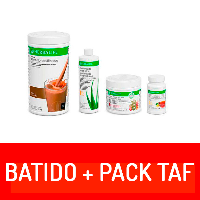 PACK BATIDO+AVENA+ALOE+TE - Herbalife